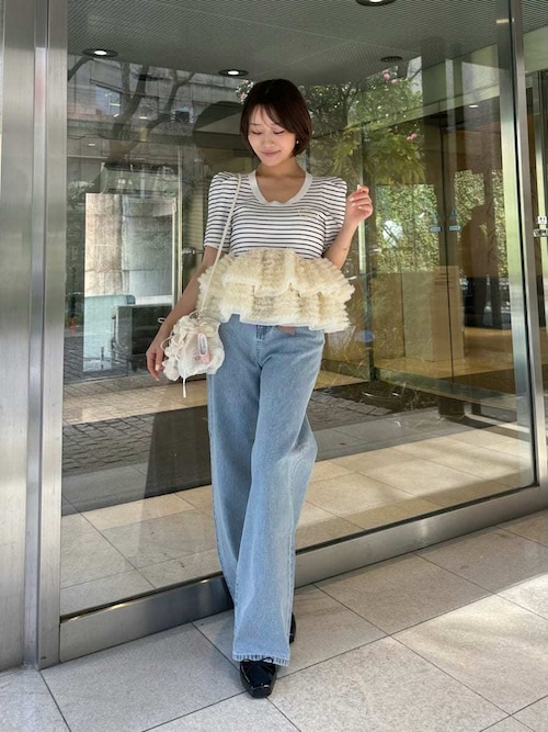 SNIDEL 新作 【Chacott】コラボペプラムニットプルオーバー SNIDEL｜【Chacott】コラボペプラムニットプルオーバー | Rakuten