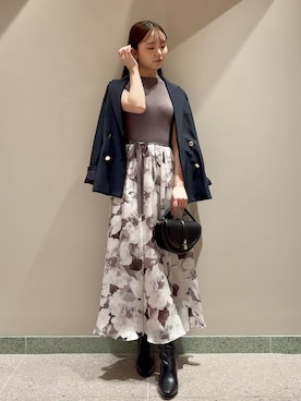 SNIDELさん（レディース・160cm）の秋コーディネート