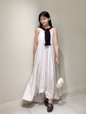 「SNIDEL（スナイデル）のアイテム（バッグ）」を使った、SNIDELさん（レディース・158cm）の夏コーディネート