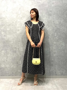 「SNIDEL（スナイデル）のアイテム（バッグ）」を使った、SNIDELさん（レディース・165cm）の春コーディネート