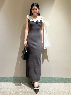 SNIDELさん（レディース・157cm）の夏コーディネート