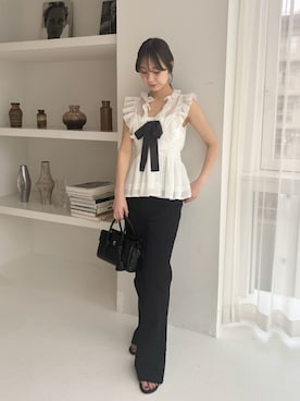 「SNIDEL（スナイデル）のアイテム」を使った、SNIDELさん（レディース・160cm）の春コーディネート