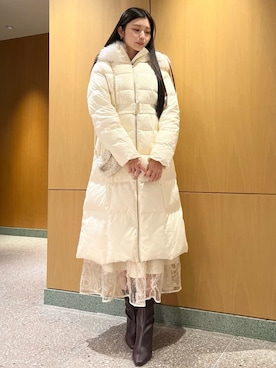 SNIDELさん（レディース・164cm）の冬コーディネート