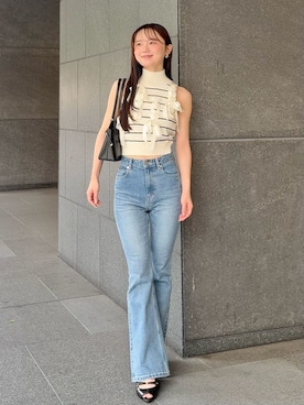 SNIDELさん（レディース・160cm）の夏コーディネート