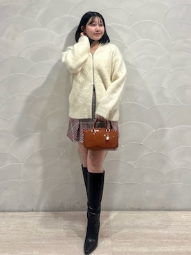 SNIDELさん(レディース・153cm)の冬コーディネート