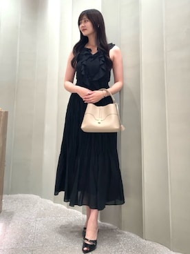 「SNIDEL（スナイデル）のアイテム（アクセサリー）」を使った、SNIDELさん（レディース・171cm）の夏コーディネート