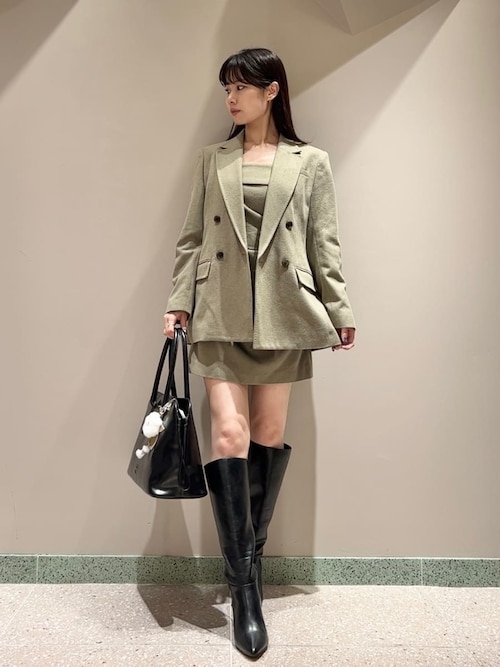 オーバーサイズウールジャケット（テーラードジャケット）｜SNIDEL