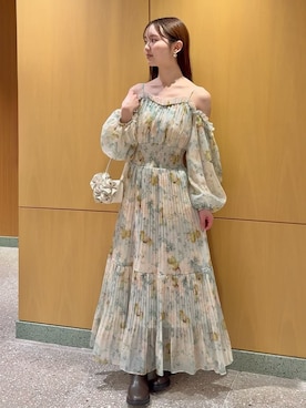 「SNIDEL（スナイデル）のアイテム（バッグ）」を使った、SNIDELさん（レディース・160cm）の冬コーディネート