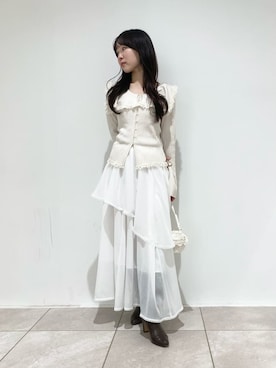 SNIDELさん（レディース・153cm）の冬コーディネート