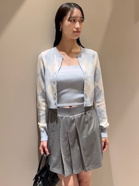 「肌見せ」｜SNIDELさん（レディース・163cm）の秋コーディネート