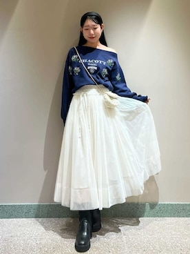 SNIDELさん（レディース・157cm）の秋コーディネート