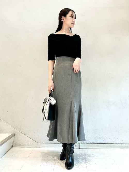 セール】ハイウエストマーメイドスカート（スカート）｜SNIDEL