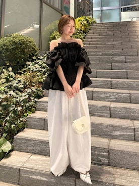 SNIDELさん（レディース・154cm）の春コーディネート