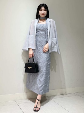「アイテム（テーラードジャケット）」を使った、SNIDELさん（レディース・160cm）の夏コーディネート