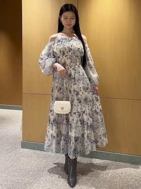 「SNIDEL（スナイデル）のアイテム（バッグ）」を使った、SNIDELさん（レディース・164cm）の冬コーディネート