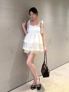 SNIDELさん（レディース・162cm）の夏コーディネート