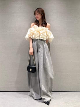 「SNIDEL（スナイデル）のアイテム（シューズ）」を使った、SNIDELさん（レディース・162cm）の春コーディネート