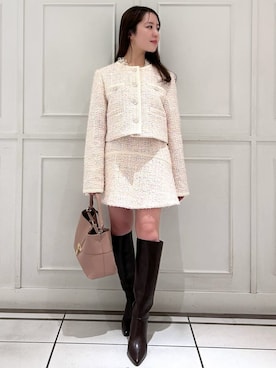 SNIDELさん(レディース・146cm)の冬コーディネート