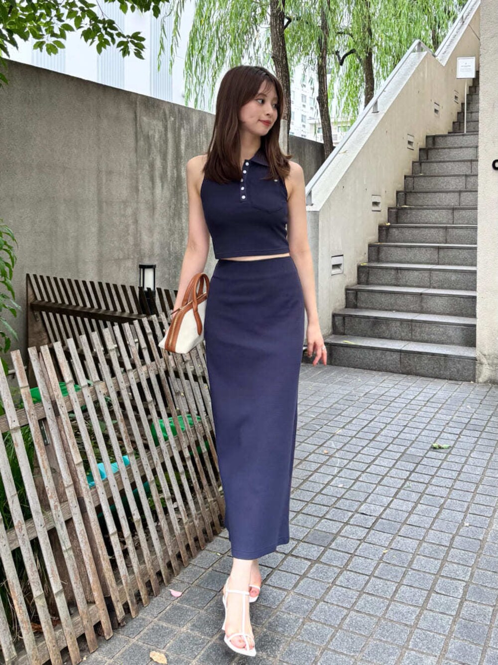 SNIDEL（スナイデル）の「【WEB限定カラーあり】ポロカット