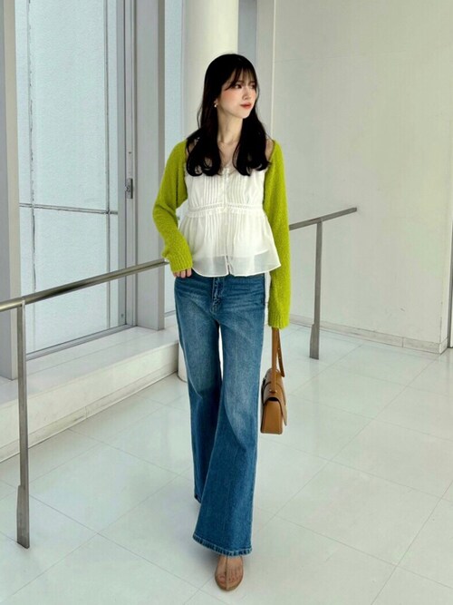 ボレロ×レースキャミセットアップ（ニット/セーター）｜SNIDEL  