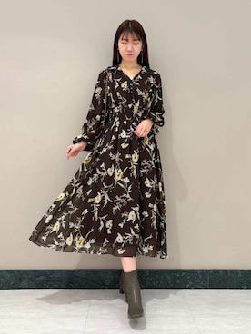 SNIDELさん(レディース・174cm)の冬コーディネート