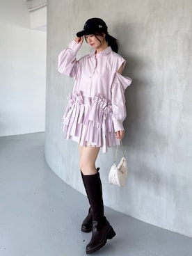 SNIDELさん（レディース・162cm）の秋コーディネート