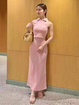 「SNIDEL（スナイデル）のアイテム（シューズ）」を使った、SNIDELさん（レディース・160cm）の夏コーディネート