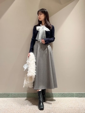 SNIDELさん（レディース・165cm）の冬コーディネート