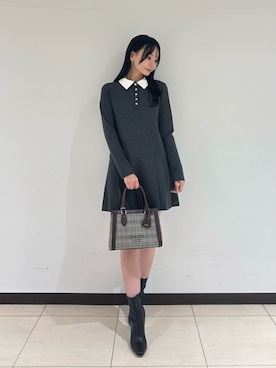 SNIDELさん（レディース・163cm）の秋コーディネート