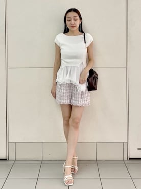 SNIDELさん(レディース・165cm)の夏コーディネート