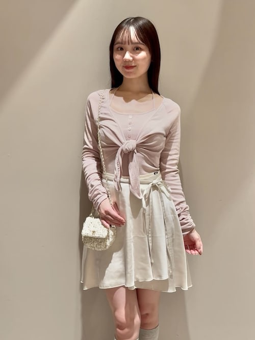 ☆新品未使用☆Chacott×SNIDEL コラボTシャツ　ライトベージュ Chacott】カップインボレロプルオーバー（Tシャツ/カットソー