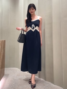 SNIDELさん（レディース・171cm）の夏コーディネート