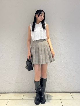 SNIDELさん（レディース・163cm）の夏コーディネート