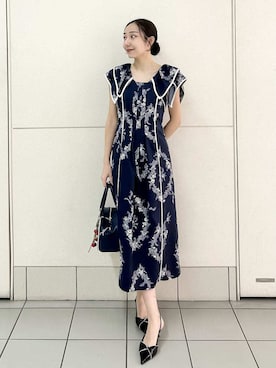 「SNIDEL（スナイデル）のアイテム（シューズ）」を使った、SNIDELさん（レディース・165cm）の春コーディネート