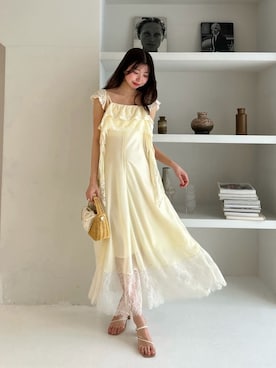 「SNIDEL（スナイデル）のアイテム」を使った、SNIDELさん（レディース・167cm）の春コーディネート