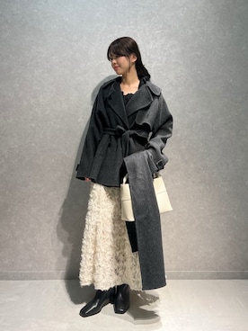 SNIDELさん(レディース・155cm)の冬コーディネート