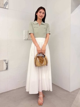 SNIDELさん（レディース・160cm）の春コーディネート
