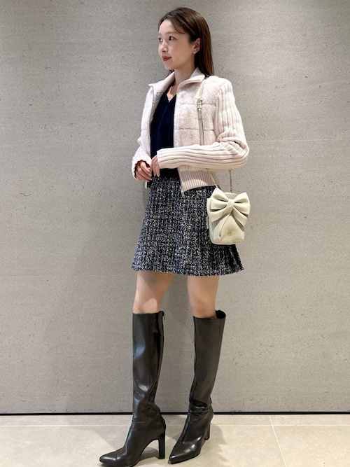 リボンベアスキッパーニットプルオーバー（ニット/セーター）｜SNIDEL