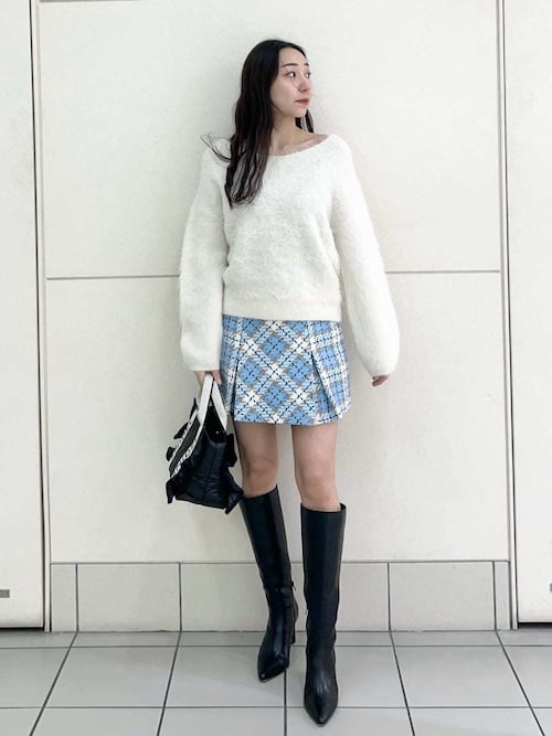 SNIDEL 【HIGH QUALITY】スリアルパカVネックプルオーバー セール】【HIGH QUALITY】スリアルパカVネックプルオーバー（ニット