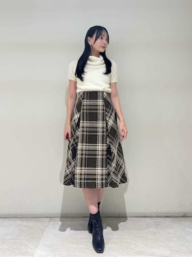 SNIDELさん（レディース・163cm）の秋コーディネート