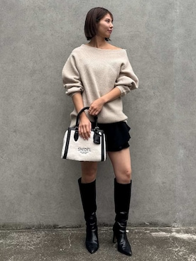 SNIDELさん（レディース・165cm）の秋コーディネート