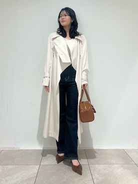 SNIDELさん（レディース・157cm）の冬コーディネート