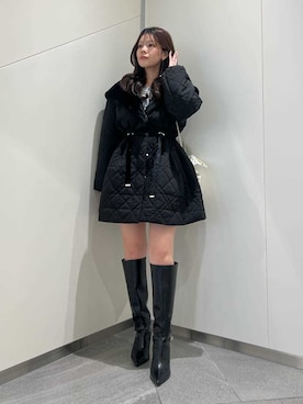 「SNIDEL（スナイデル）のアイテム（ニット/セーター）」を使った、SNIDELさん（レディース・157cm）の秋コーディネート