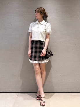 SNIDELさん（レディース・162cm）の春コーディネート