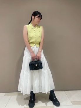 SNIDELさん（レディース・155cm）の夏コーディネート