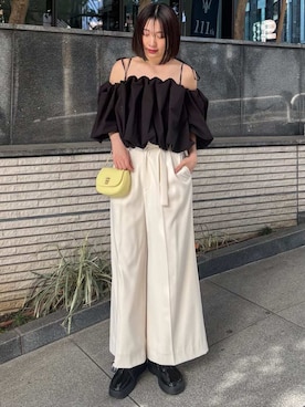 SNIDELさん（レディース・165cm）の冬コーディネート