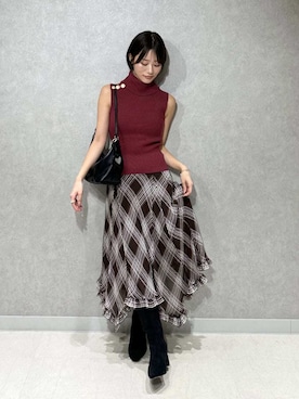 SNIDELさん(レディース・153cm)の夏コーディネート