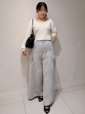 SNIDELさん(レディース・151cm)の夏コーディネート