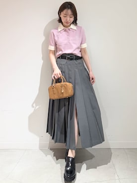 SNIDELさん(レディース・154cm)の夏コーディネート