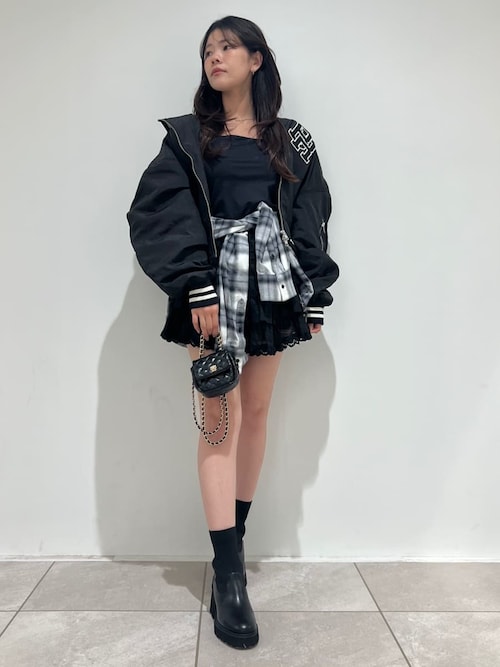 スナイデル　ラッフルティアードスカショーパン ラッフルティアードスカショーパン（ショートパンツ）｜SNIDEL